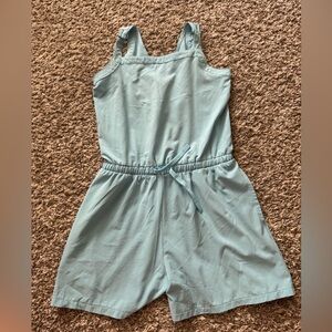 Art Class Sky Blue Kids Romper